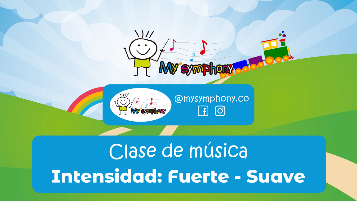 Intensidad fuerte y suave, clase de música